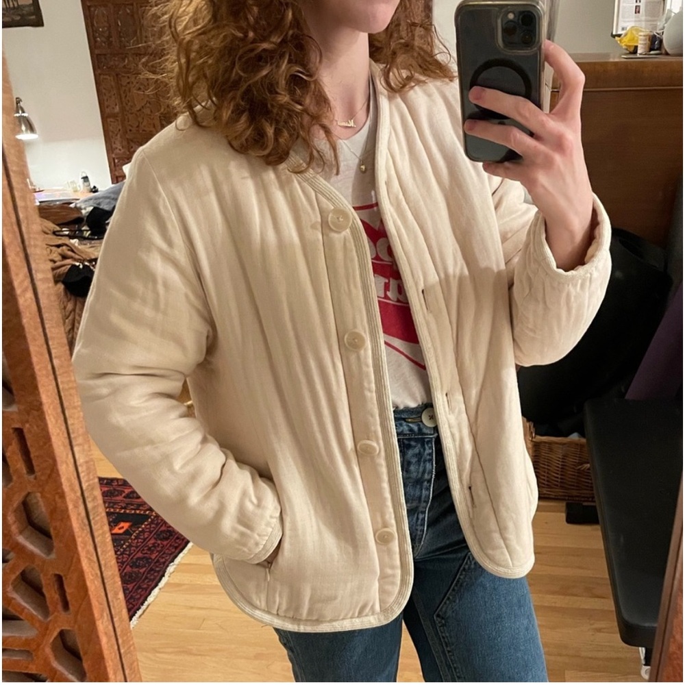 7115 by Szeki Button Front Jacket